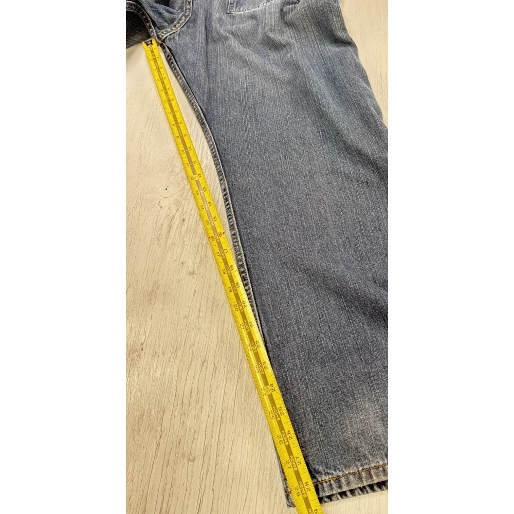 Levi's 569 Jeans Men's 38x30 Blue Loose Straight Fit 100% Cotton Dark Denim